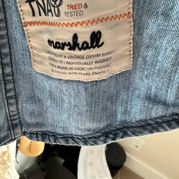 TNA Denim shirt - Picture 4 of 6